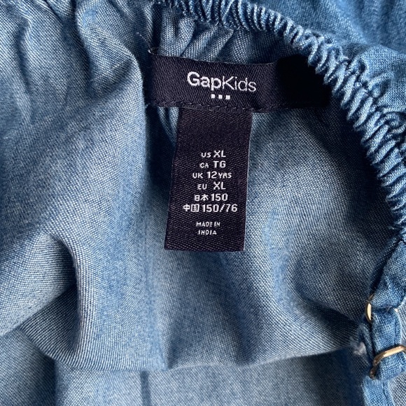 GAP denim look cotton romper - Picture 5 of 6